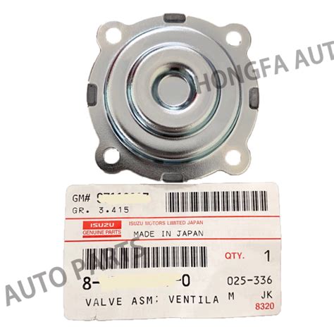 Isuzu Genuine PCV Valve Diaphragm 4 Holes Crosswind Sportivo