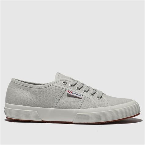 Superga Light Grey 2750 Cotu Classic Trainers ShoeFreak