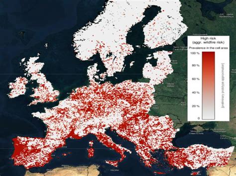 EFFIS Forest Fire Risk Map for European countries [18] | Download ...