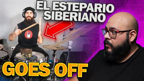 Drummer Reacts El Estepario Siberiano DRUM SOLO ElEsteparioSiberiano