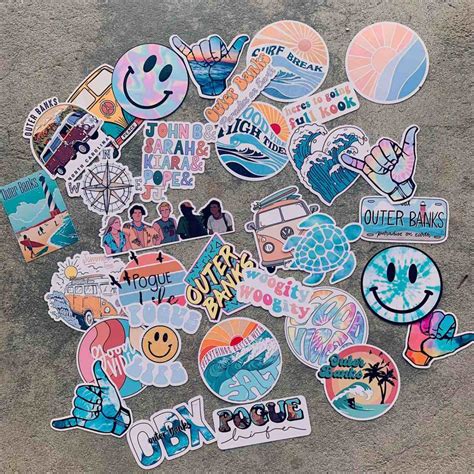 Outer Banks Sticker Bundle Nowstalgia