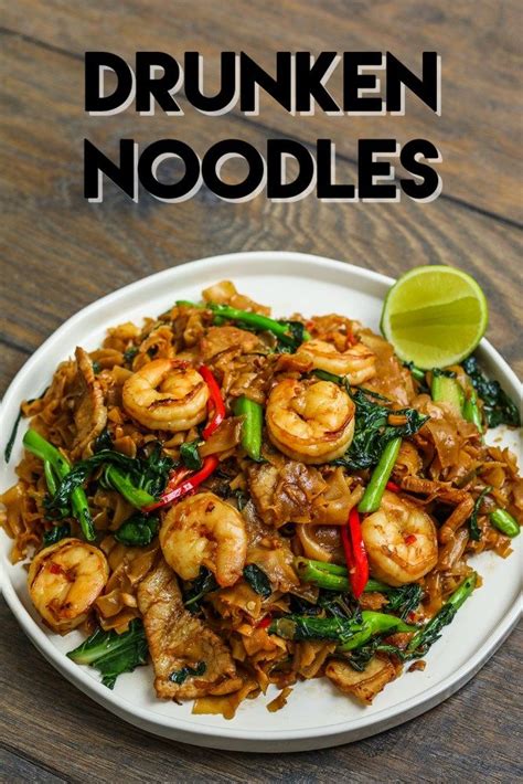 The Best Drunken Noodles Recipe And Video Seonkyoung Longest Recipe