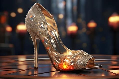 Premium Photo High Heel Women Shoes On The Floor Ai Generated