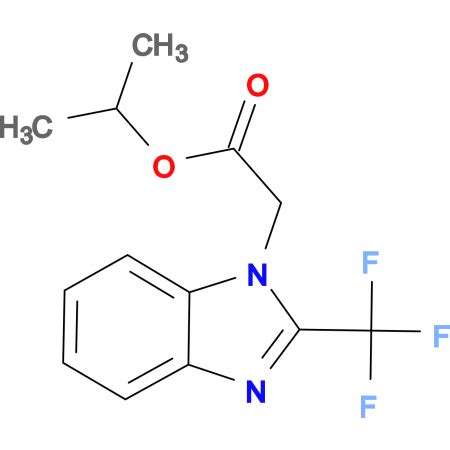 Isopropyl Trifluoromethyl H Benzimidazol Yl Acetate