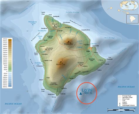 printable map  big island hawaii