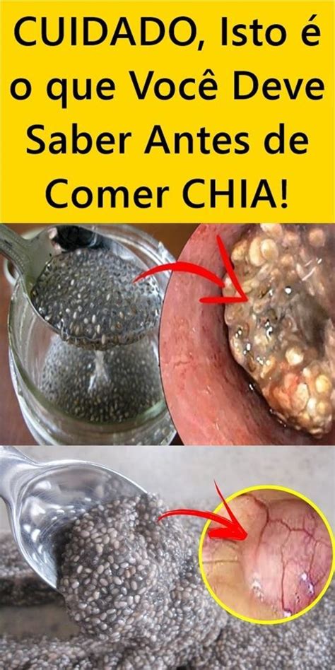 Cuidado Isto O Que Voc Deve Saber Antes De Comer Chia Chia