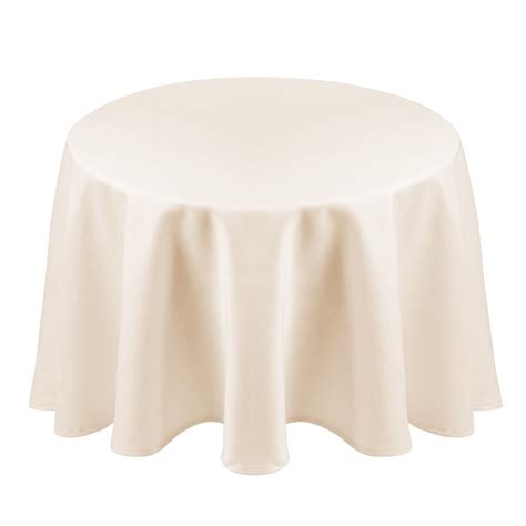 Fata De Masa Textilia Aura Teflonat Ivory Rotund D300 Cm EMAG Ro