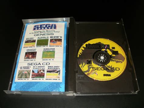 Jurassic Park Sega Cd Complete Cib