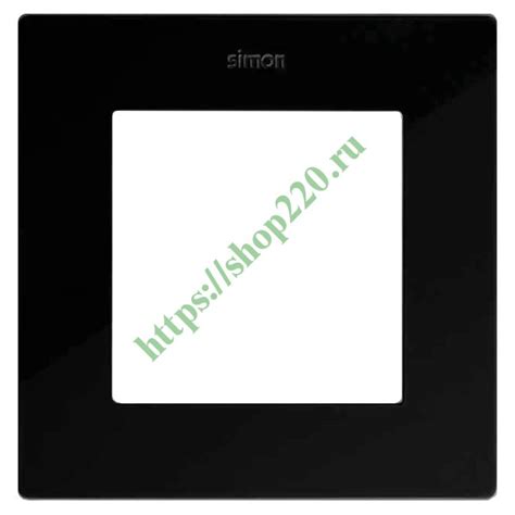 Рамка Simon 24 Harmonie 1 пост, графит 2400610-038 - купить по ...