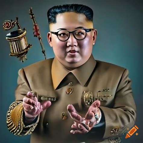 Kim Jong Un In A Steampunk World On Craiyon