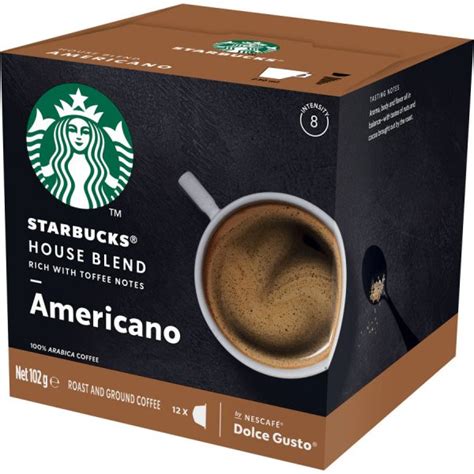 Starbucks Coffee Capsules Americano House Blend Reviews - Black Box