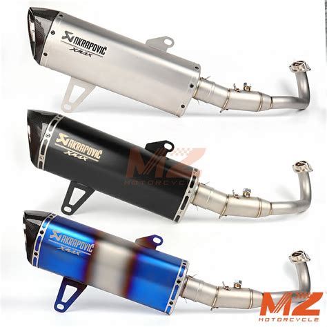 Ready Stock Full System Motorcycle Gp Yoshimura Akrapovic Exhaust For