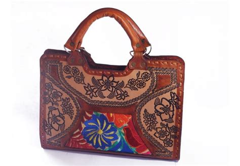 Venta Bolsas De Piel Artesanales Mexicanas En Stock