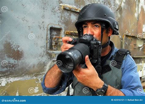 Photojournalist Documenting War And Conflict Stock Photo Image 42316121