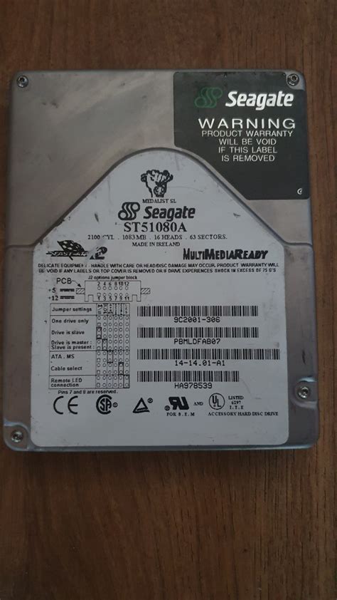 Dysk Seagate St A Gb Ide Ata Retro Spraw Go Cza Kup Teraz