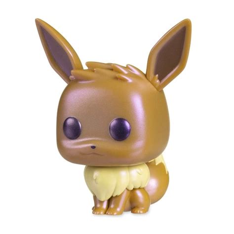 Pok Mon Center X Funko Eevee Pearlescent Pop Vinyl Figure