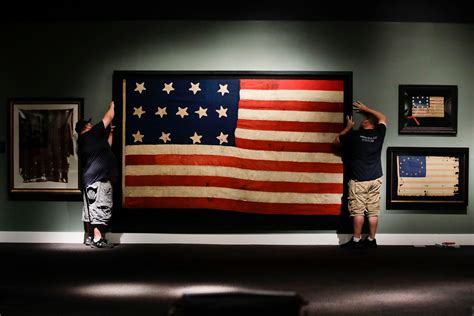 Historic 13 Star Flags At The Museum Of The American Revolution Whyy