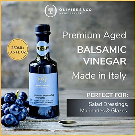 Premium Aged Balsamic Vinegar Of Modena By Oliviers And Co Italian