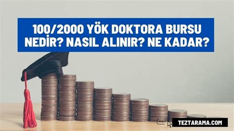 Y K Doktora Bursu Nedir Artlar Neler Burs Ne Kadar