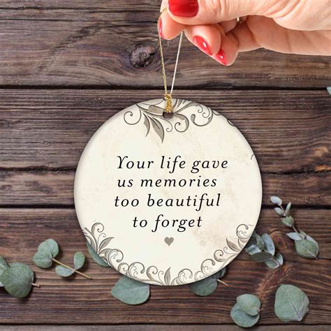 Always Forever Memorial Ceramic Photo Ornament Artofit