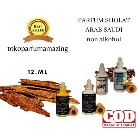 Jual Minyak Wangi Non Alkohol Kasturi Kijang Parfum Roll On Parfume