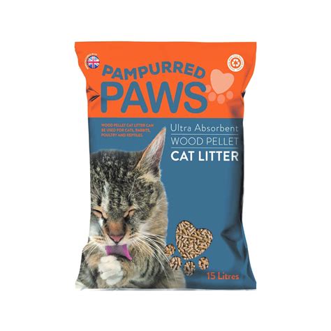 wood pellet litter cats 2