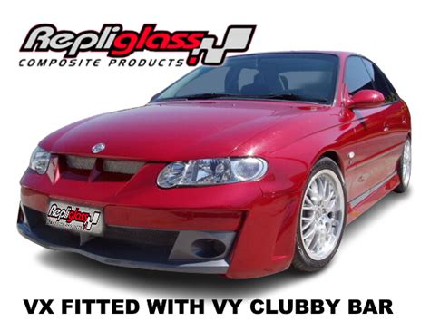 Holden Commodore Vx Front Bumper Bar In The Vy Clubby Style