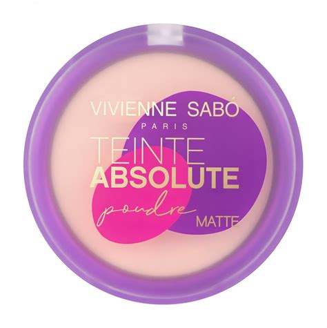 Vivienne Sabó, Teinte Absolute Matte Powder No.01 Pink Beige (6 G ...