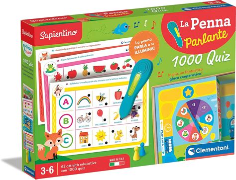 Clementoni Sapientino Quiz Tarjetas Bol Grafo Interactivo Juego