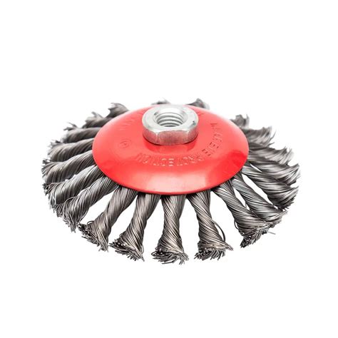 Circular Brush Steel Twisted Wire ø125mm For Angle Grinder Ccku125br Beorol Doo