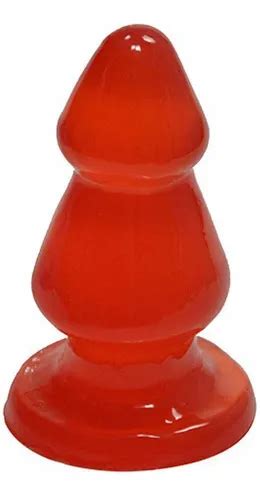 Sensual Sexshop Plug Anal Monstro Vermelho 17 Cm MercadoLivre
