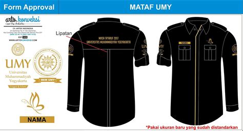 Desain Baju Persatuan Kelas | Ruang Ilmu