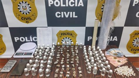 Polícia Civil De Parobé Prende Indivíduo E Apreende Grande Quantidade De Drogas Rádio Taquara