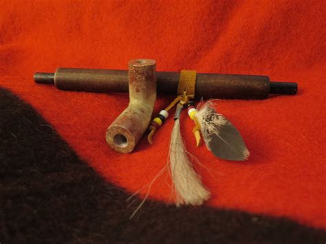 Native American My Last Two Ceremonial Pipe Peace Pipe W Stem