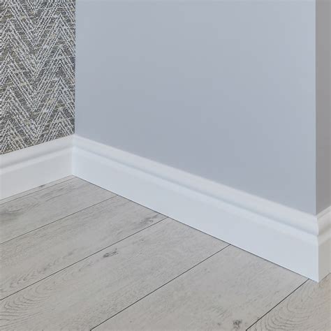 Metsa Mdf Skirting Board Torus Ogee Primed M Mm X Mm X