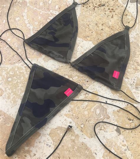 Sexy Camo String Micro Bikini Military Camouflage Swimsuit