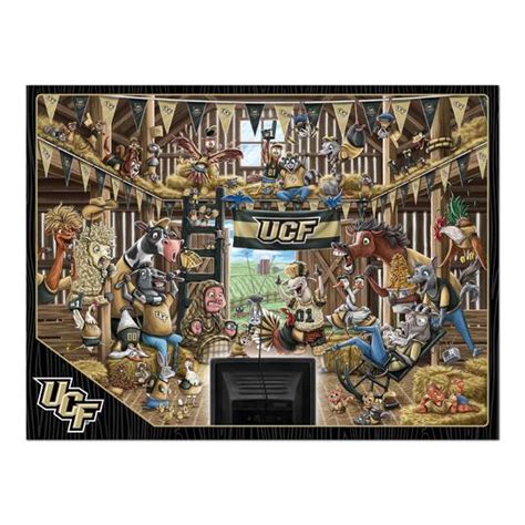 College Barnyard Fans 500 Piece Puzzle Michaels