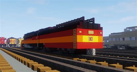 Southern Pacific GS 4 4449 Daylight Steam Locomotive Minecraft Map