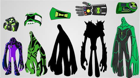 Upgrade All Forms With Different Omnitrix With Fan Made Design YouTube