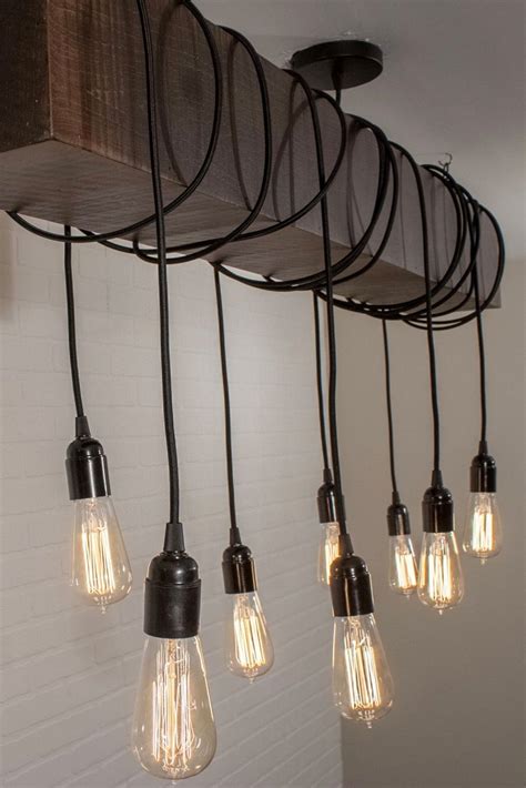 Rustic Dining Room Light Fixture | Rustic dining room lighting, Rustic ...