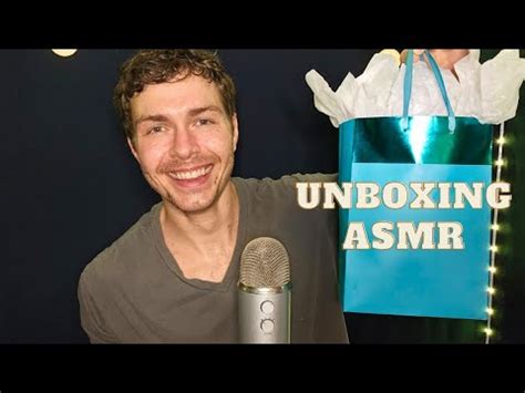 ASMR Unboxing Birthday Video Whispers Relaxing Soft Spoken YouTube