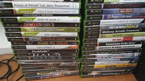 Toute Ma Collection Xbox Première Gen 473 Jeux Pour Fêter La Rétro