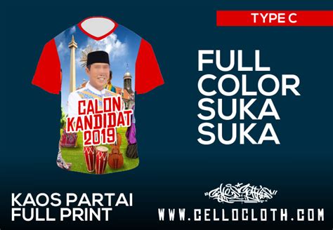 Harga Sablon Kaos Partai Bahan Hyget Dan Polyester Sablon Kaos Online