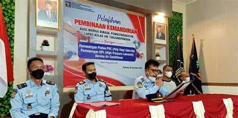 Lapas Tanjungpandan Berikan Pelatihan Life Skill Bagi Wbp