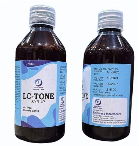 LC Tone Female Tonic at ₹ 215/bottle | Ayurvedic Tonic for Women in ...