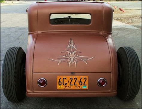 Ford Hot Rod With Pinstripe Hot Rods Ford Hot Rod Traditional Hot Rod