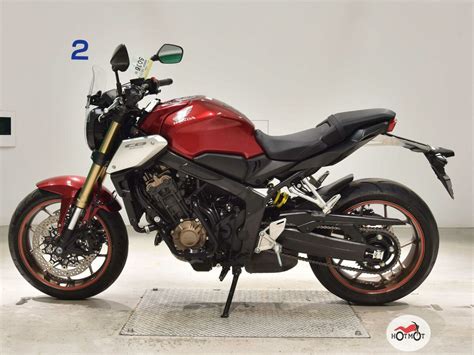 Купить б у Honda CB R инжектор передач в Москве красный naked