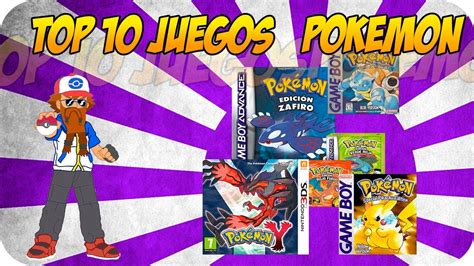 TOP 10 Juegos de PoKéMoN favoritos de FrigoAdri YouTube