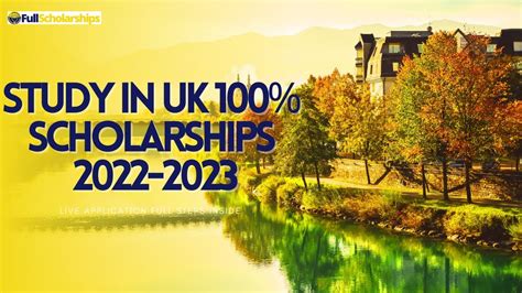 Uk Scholarship Without Ielts 2022 2023 Fully Funded British