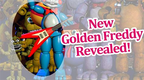 New Golden Freddy Revealed Fnaf Spin Off News Youtube